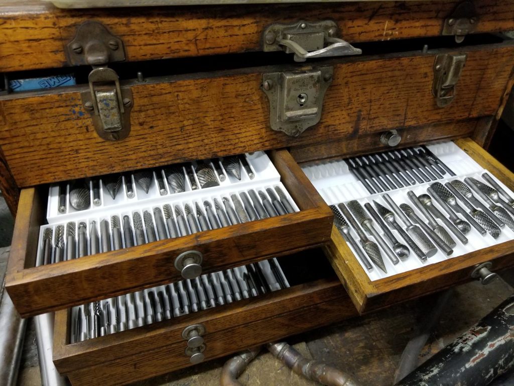 3d printed trays in gerstner tool chest