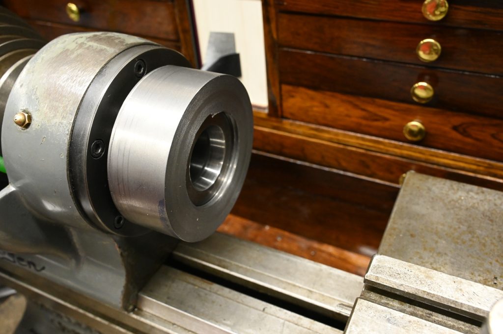 DIY how to make a lathe chuck threaded back plate