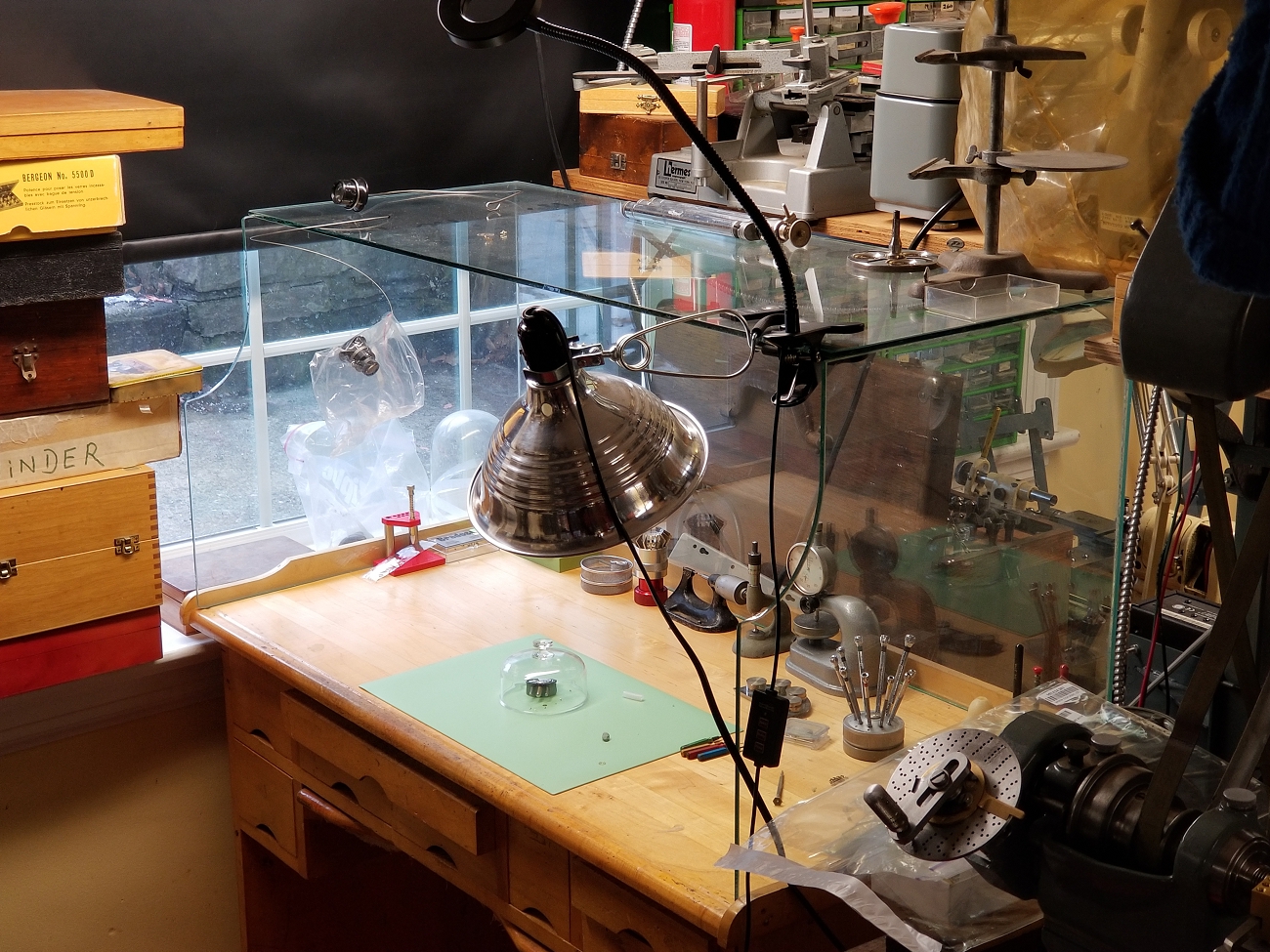 Watchmakers bench