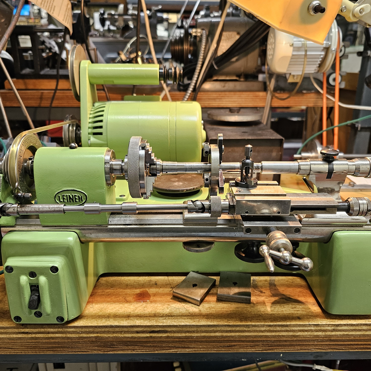 Boley ww83 watchmakers lathe with threading and milling