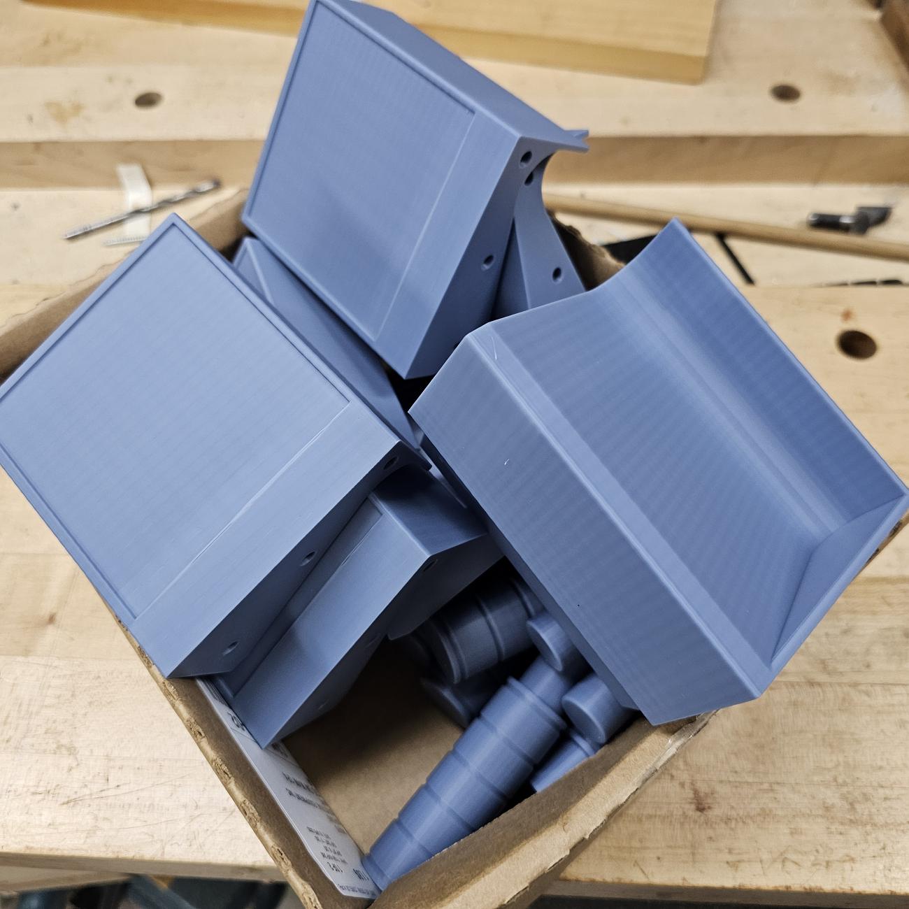 3D printed hand saw rack