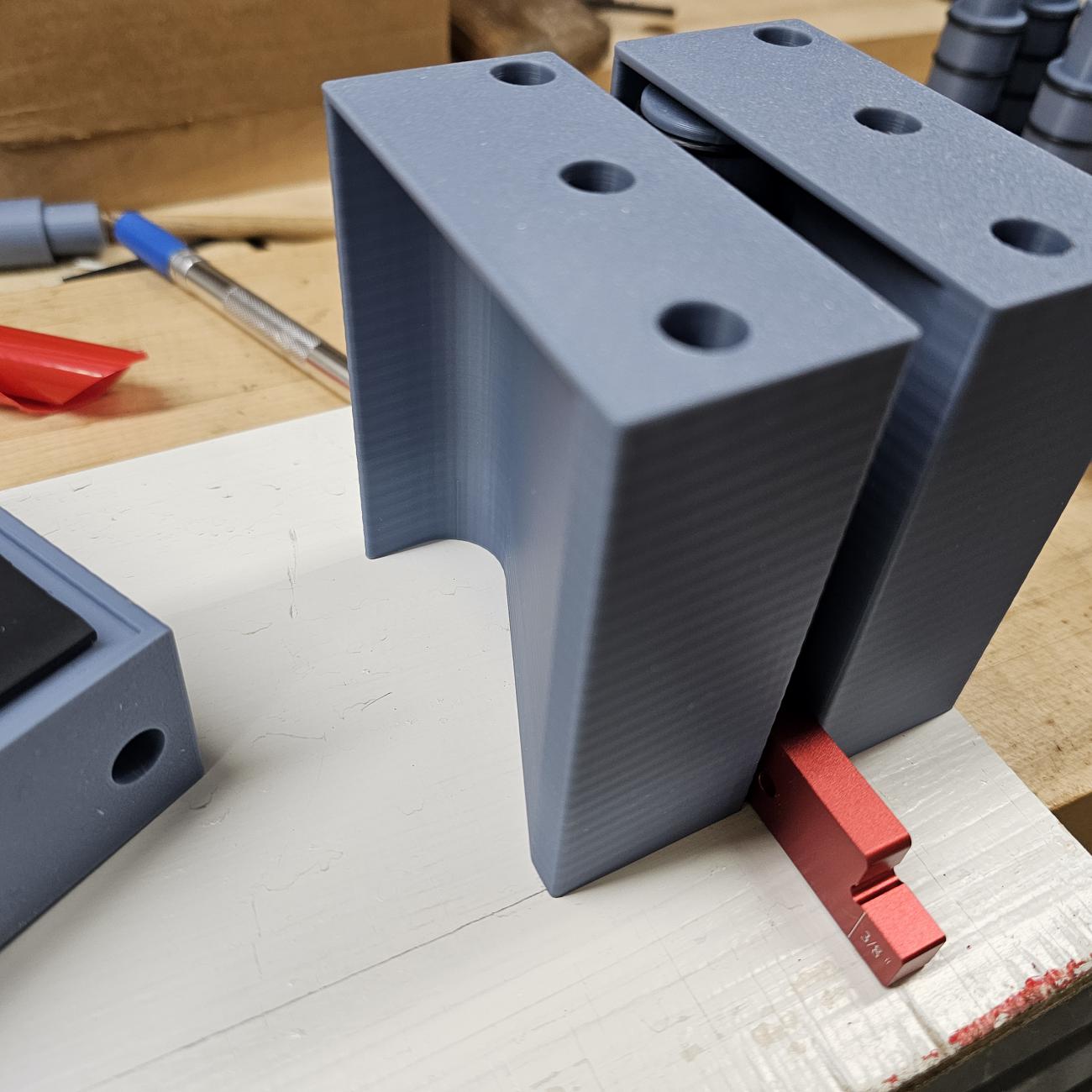 3D printed hand saw rack