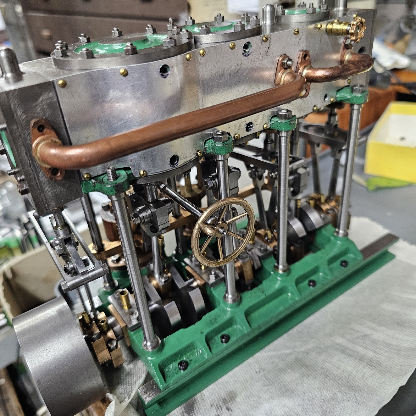 Stuart turner triple expansion marine engine